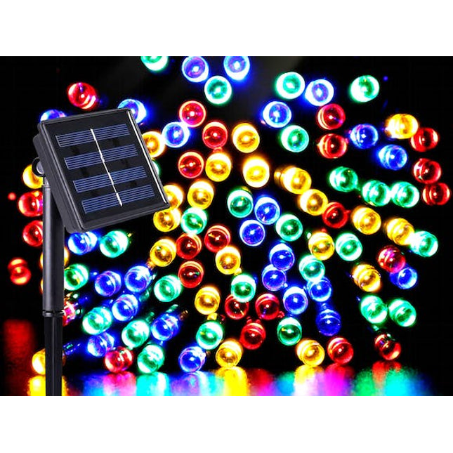 Solar Fairy Lights 100 LED 10m Multi Colour