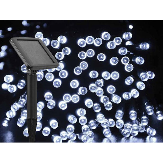 Solar Fairy Lights 200 LED 20m Cool White