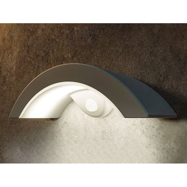 Solar Outdoor Wall Light Warm White
