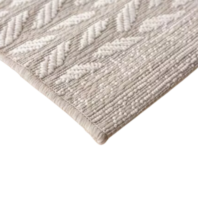 Signature Outdoor Rug Devonport Braid Sand 230cm x 155cm