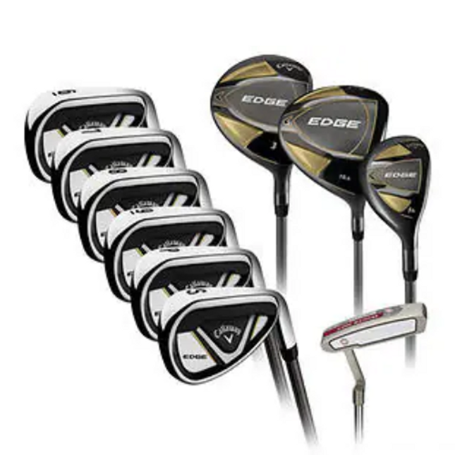 Callaway Edge 10-piece Golf Club Set, Right Handed - Graphite