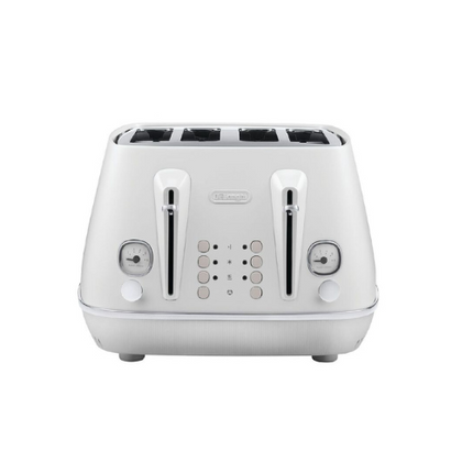 Delonghi Distinta Moments 4-slice Toaster - Sunset White