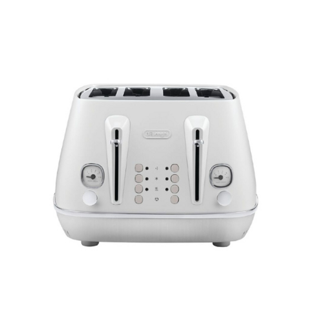 Delonghi Distinta Moments 4-slice Toaster - Sunset White