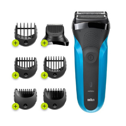 Braun Series 3 310BT - Rechargeable Electric Shaver & Beard Trimmer