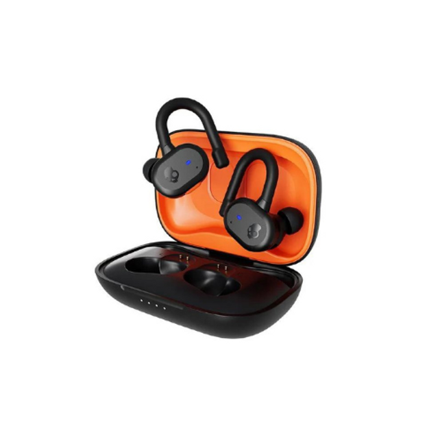 Skullcandy Push Active True Wireless Earbuds - True Black/Orange