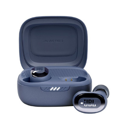 JBL Live Free 2 TWS True Wireless Noise Cancelling Earbuds - Blue