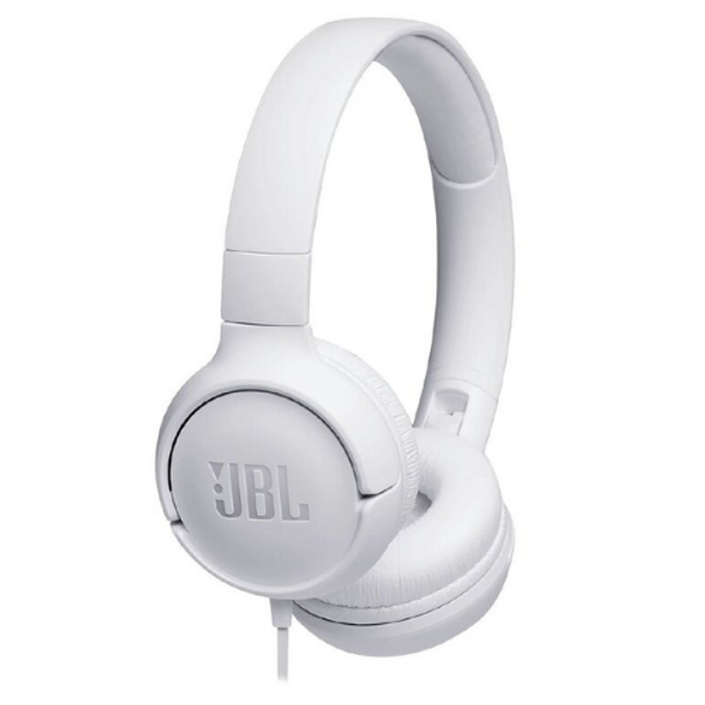 JBL Tune 500 On-Ear Headphones White