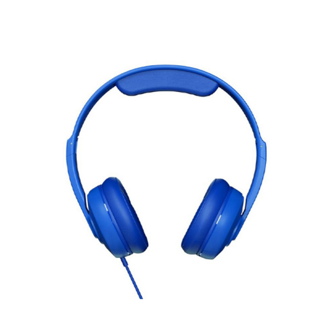 Skullcandy Cassette Junior Wired On-Ear Headphones - Cobalt Blue
