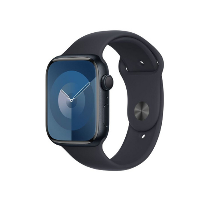 Apple Watch S9 GPS 45mm Midnight Aluminium Case with Midnight Sport Band - S/M