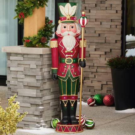 LED Nutcracker with Lights & Music