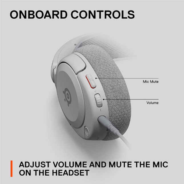 Steelseries Arctis Nova 1 Multi-System Gaming Headset - White