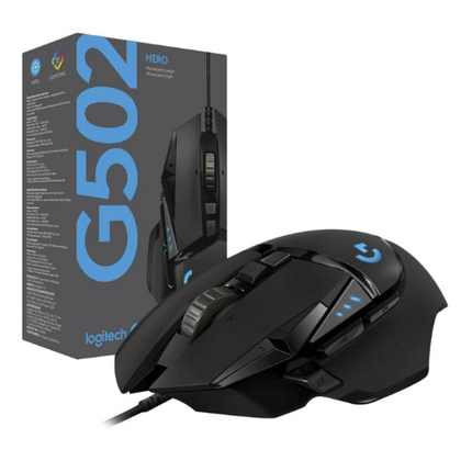 Logitech G502 Hero High Performance RGB Wired Gaming Mouse