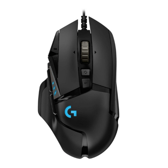 Logitech G502 Hero High Performance RGB Wired Gaming Mouse