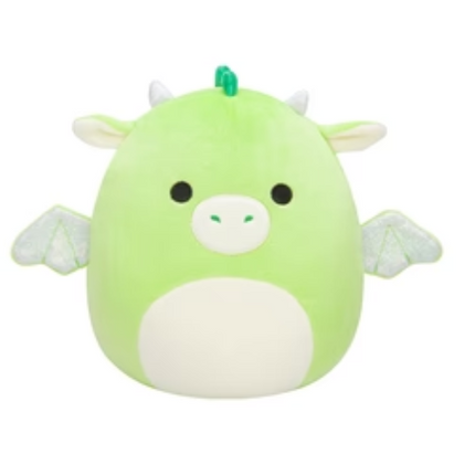 SQUISHMALLOWS 7.5 INCH S16 PLUSH - DESMUND GREEN DRAGON