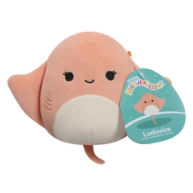 SQUISHMALLOWS 5 INCH S16 LUDOVICA - CORAL STINGRAY