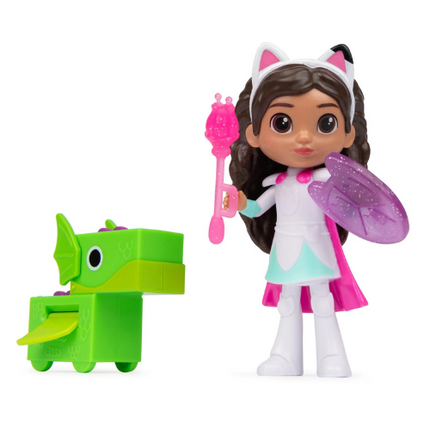 GABBY'S DOLLHOUSE CAT-TIVITY PACK GABBY THE BRAVE & DRAGON