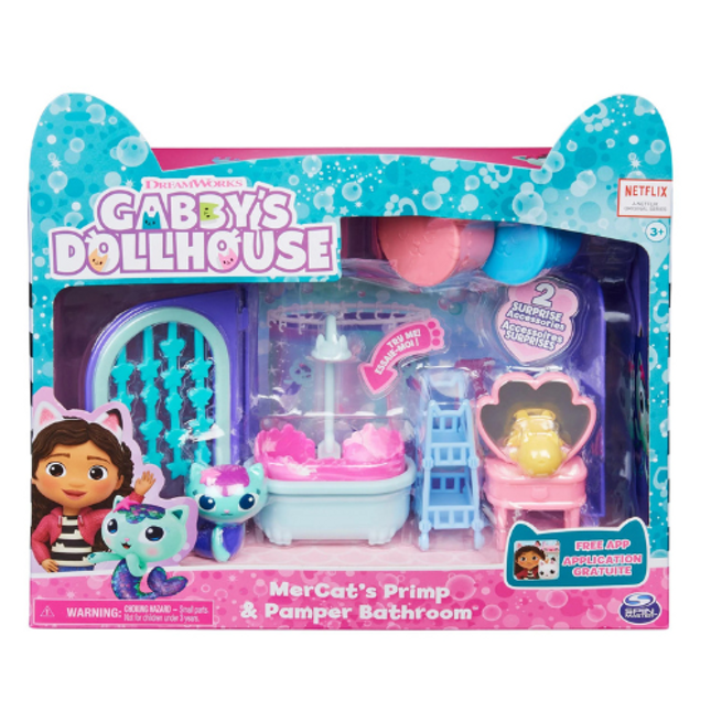 GABBY'S DOLLHOUSE DELUXE ROOM MERCAT SOLID