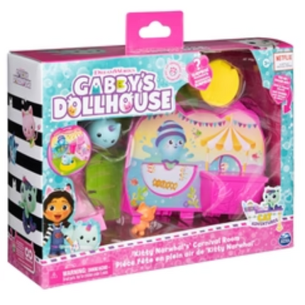 GABBYS DOLLHOUSE DELUXE ROOM - KITTY NARWHALS CARNIVAL ROOM