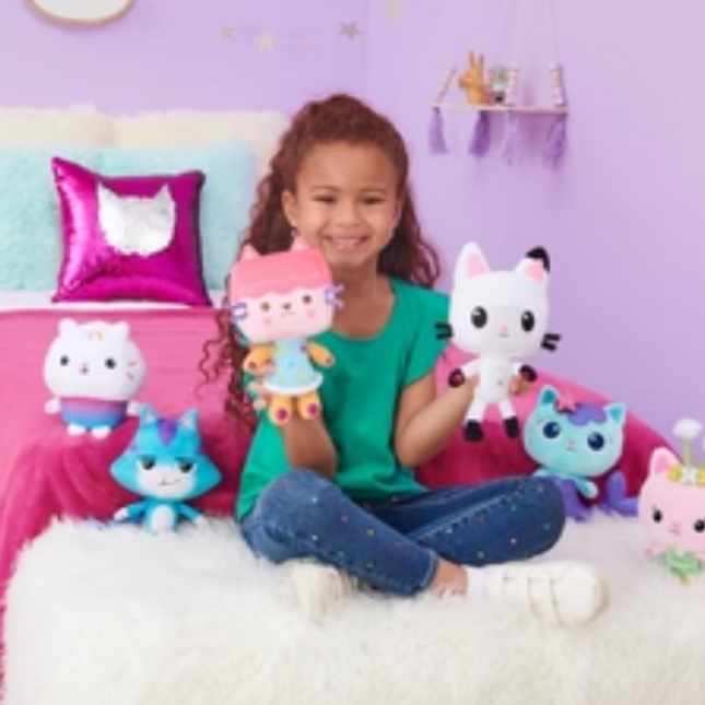 DREAMWORKS GABBY'S DOLLHOUSE PURR-IFIC PLUSH MERCAT