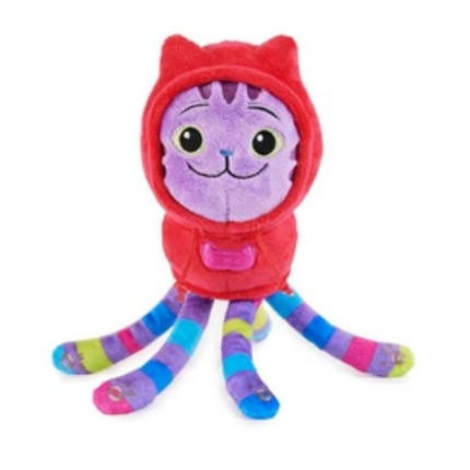 DREAMWORKS GABBY'S DOLLHOUSE PURR-IFIC PLUSH DANIEL JAMES DJ CATNIP
