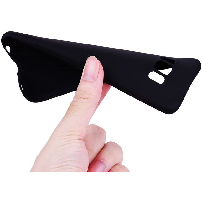 Samsung S8 Plus Case cover Soft Gel Flexible TPU Matte Black Phone Cover