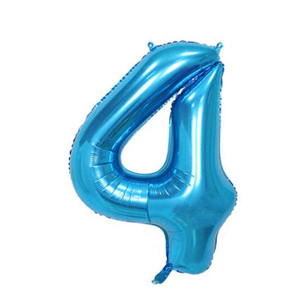 Jumbo Size Blue Number Balloon  4