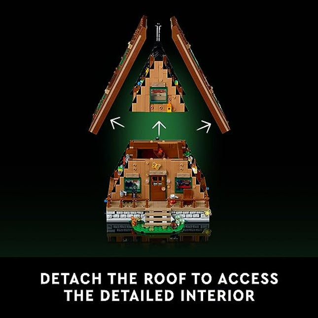 LEGO Ideas A-Frame Cabin 21338 Collectible Display Set