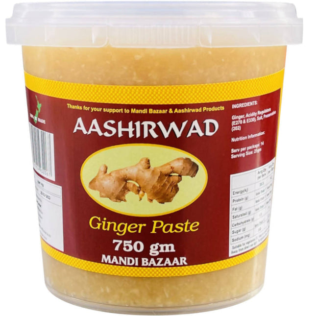Aashirwad Ginger Paste, 750g (Made in NZ)