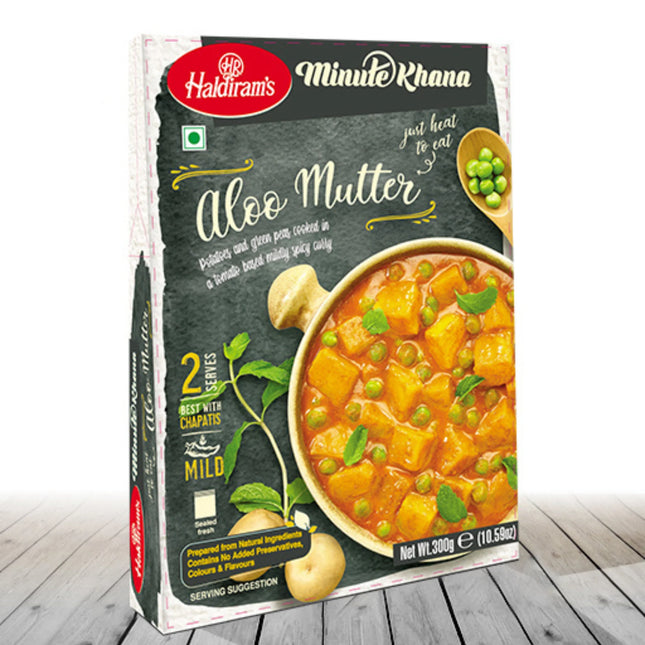 Haldiram Aloo Mutter Ready To Eat 300g