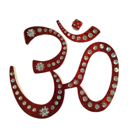 Om Name Sticker OM Sticker Red – Onecheq