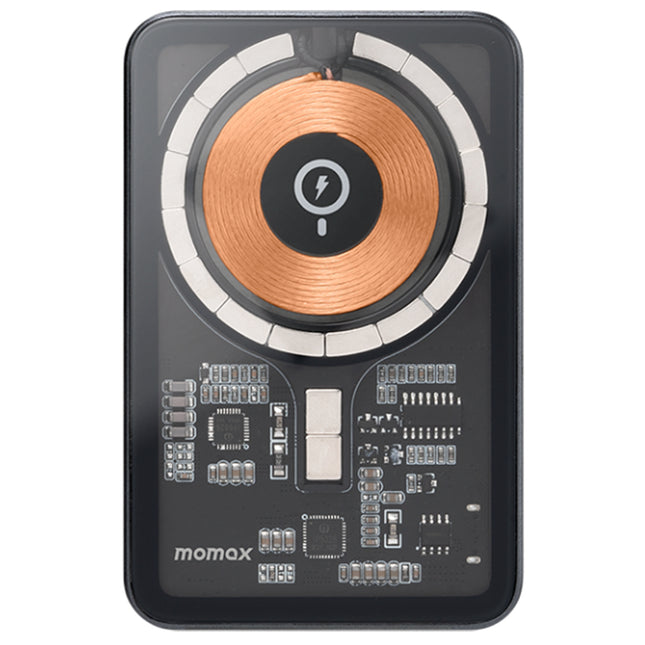 Momax 5000mAh Magnetic Wireless Charging Power Bank with Stand
