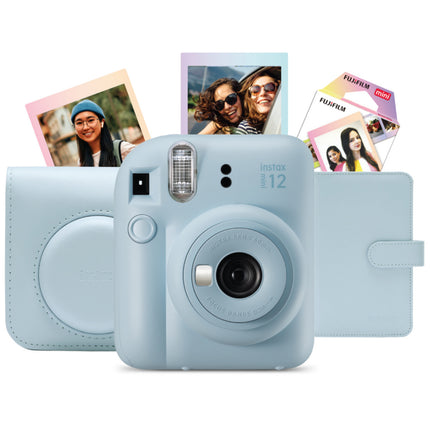 FujiFilm Instax Mini 12 Limited Edition Instant Camera Gift Pack - Blue