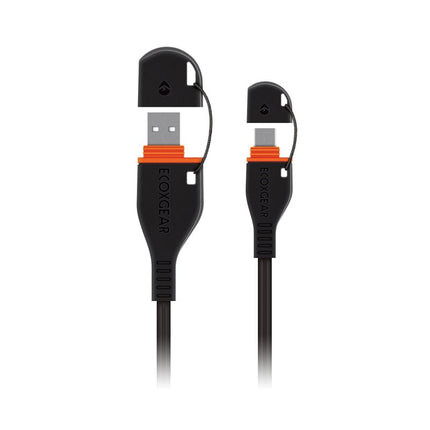 EcoXCable Lightning Waterproof Rugged Charging Cable