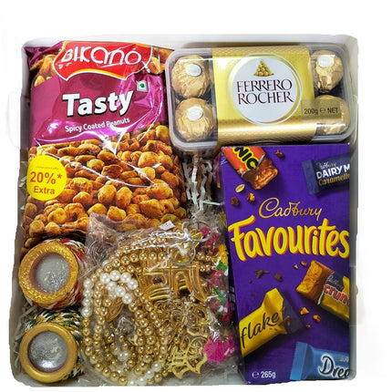 Diwali Gift Box Chocolate Snacks Decoration