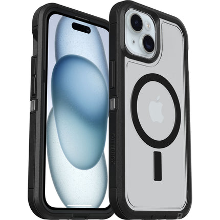 OtterBox iPhone 15 6.1 inch Defender XT Dark Side - Clear