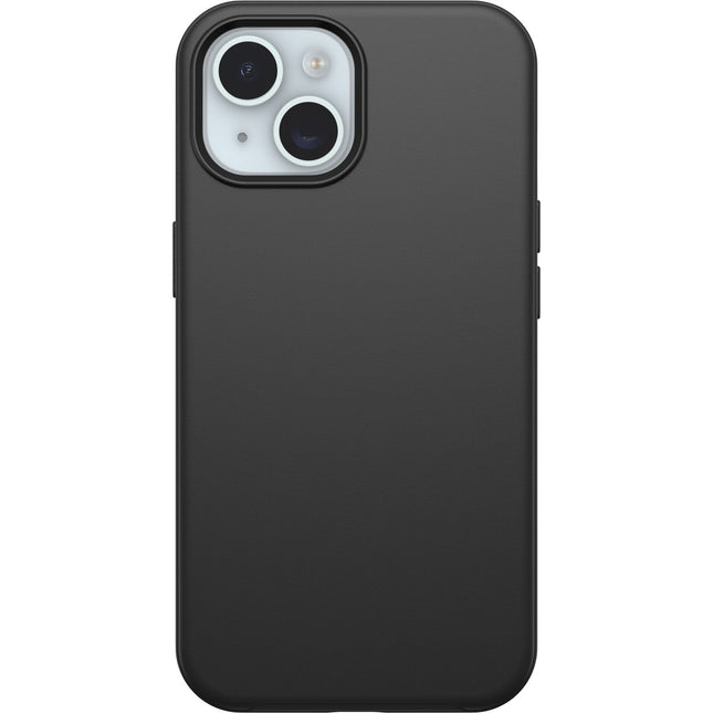 OtterBox iPhone 15  6.1 inch Symmetry Plus Phone Case - Black - MagSafe Compatible
