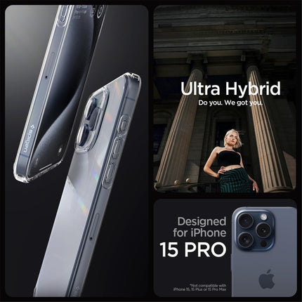 Spigen iPhone 15 Pro (6.1") Ultra Hybrid Case