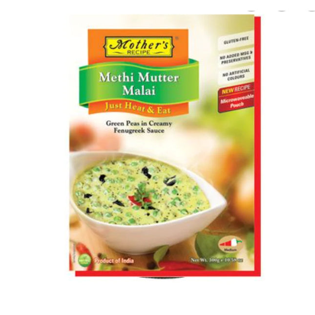 Mothers Methi Mutter Malai Ready To Eat 300gm
