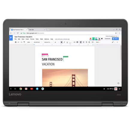 Lenovo 300e 11.6 inch HD Touch Chromebook G2