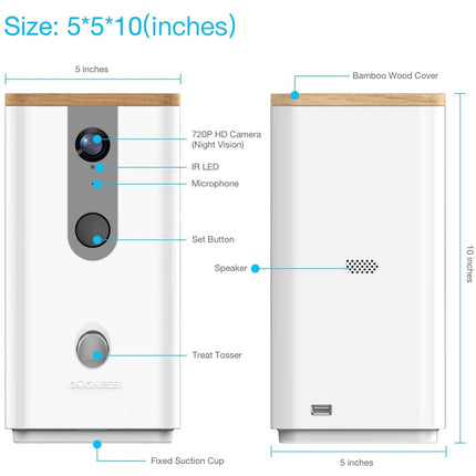 Flipside 8065 Smart Camera Treater - White