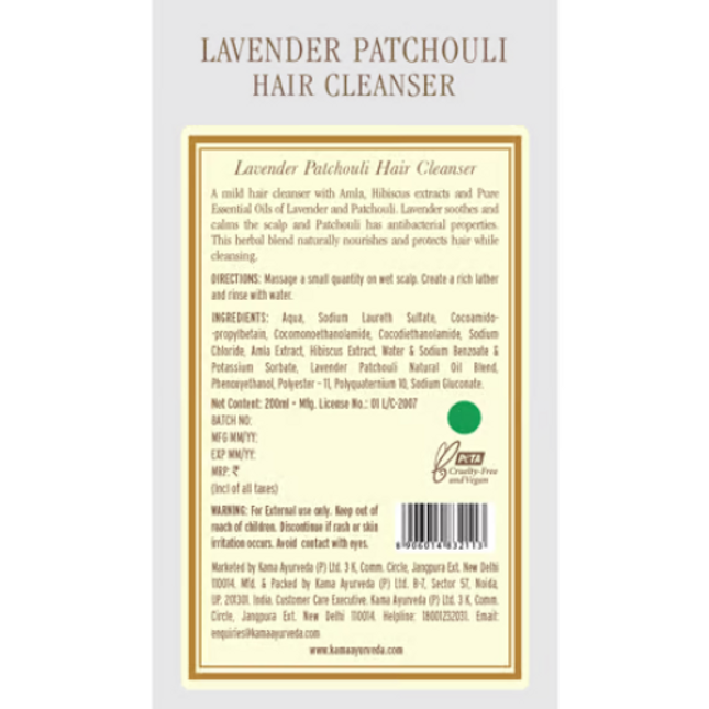 Lavender Patchouli Hair Cleanser