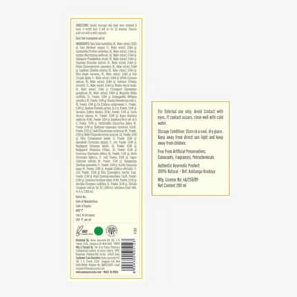 Dhanwantaram Thailam pre-post natal treatment oil