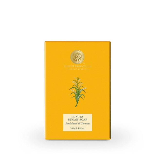 Luxury Sugar Soap Sandalwood & Turmeric