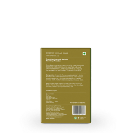 Luxury Sugar Soap Oudh & Green Tea