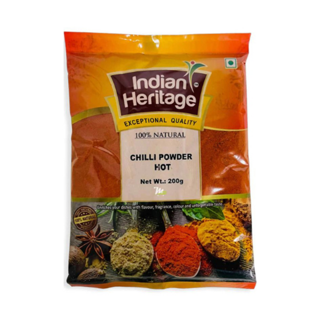 Indian Heritage Chilli Powder Hot 200g