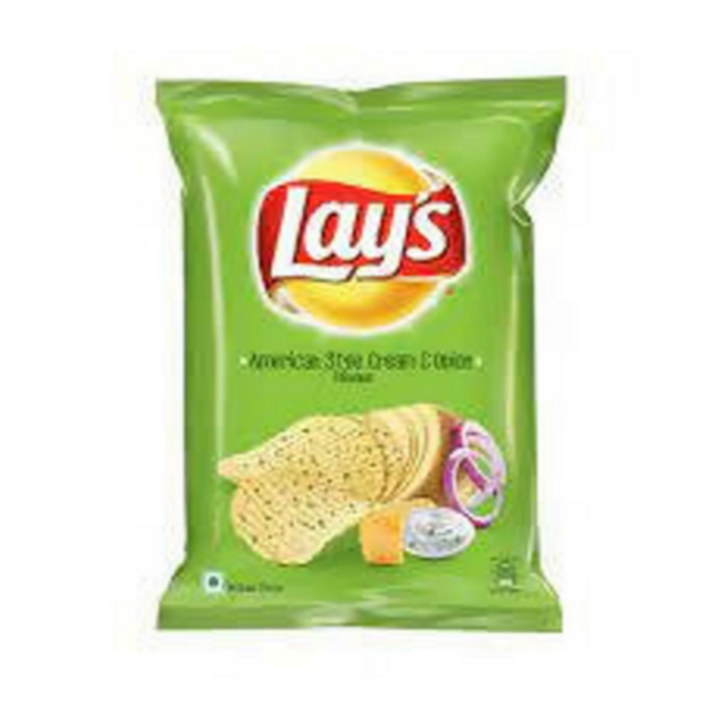 Lays American Style Cream & Onion Chips 60g