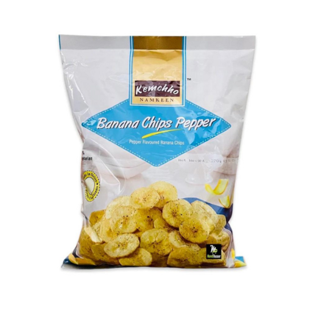 Kemchho Banana Chips Pepper 270g
