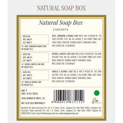 Natural Soap Gift Box