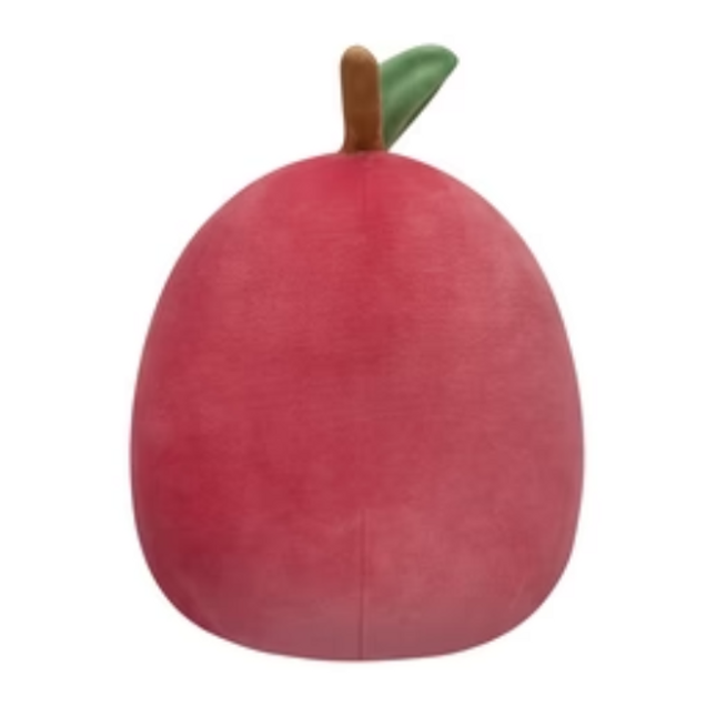SQUISHMALLOWS 7.5 INCH S15 - RED CHERRY WITH CLOSED EYES AND FUZZY BELLY