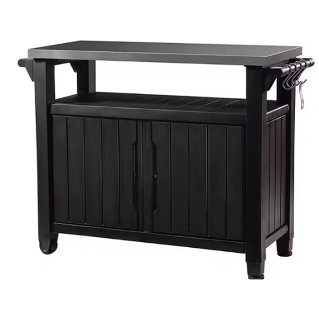 Keter Unity Entertaining BBQ Storage Table XL